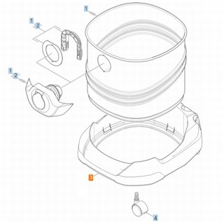 Krcher Nass-/Trockensauger Stossfnger WD 4 , Ring fr Behlter