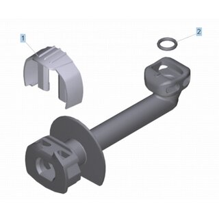 Krcher Hochdruckreiniger HD-Abgang mit Klammer fr Ersatz mit O-Ring K 2 + K 3 + K4