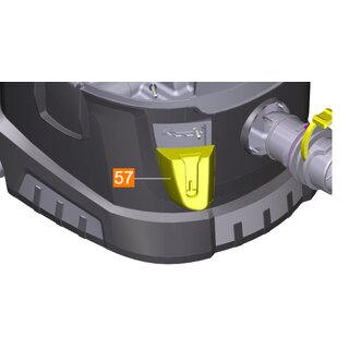 Krcher Trockenauger Formteil fr Bodendse am Behlter T 10/1, 11/1