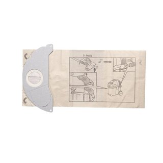 Krcher 5x Papierfilterbeutel fr A 2501, A 2601, SE 3001...